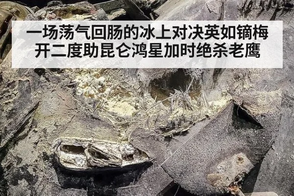 一场荡气回肠的冰上对决英如镝梅开二度助昆仑鸿星加时绝杀老鹰